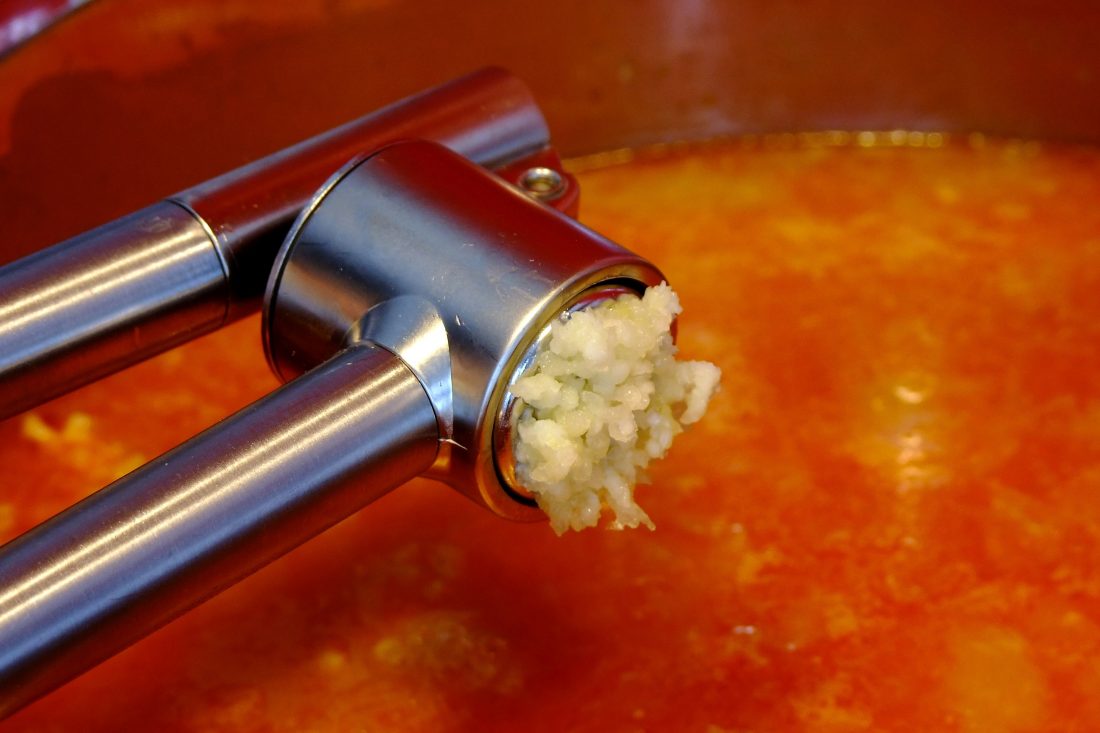 Free stock image of Crushed Garlic