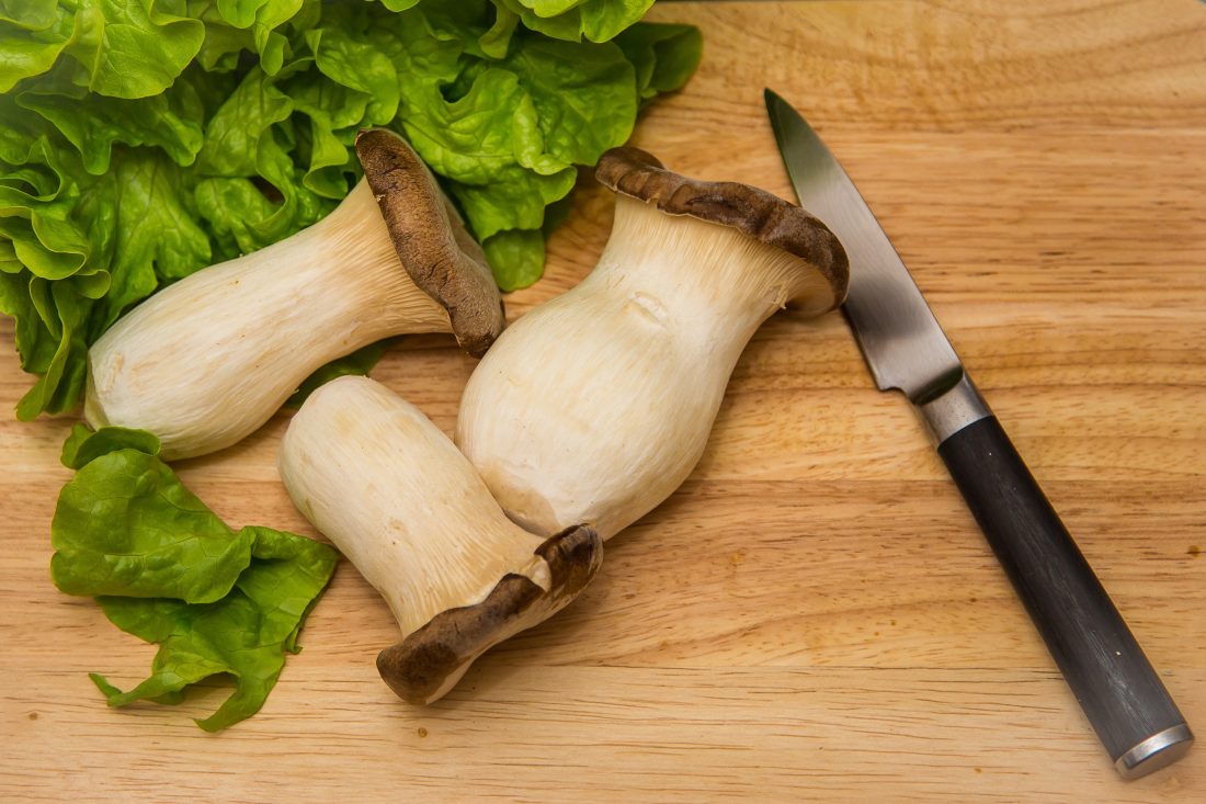 Free stock image of Mushrooms & Knife