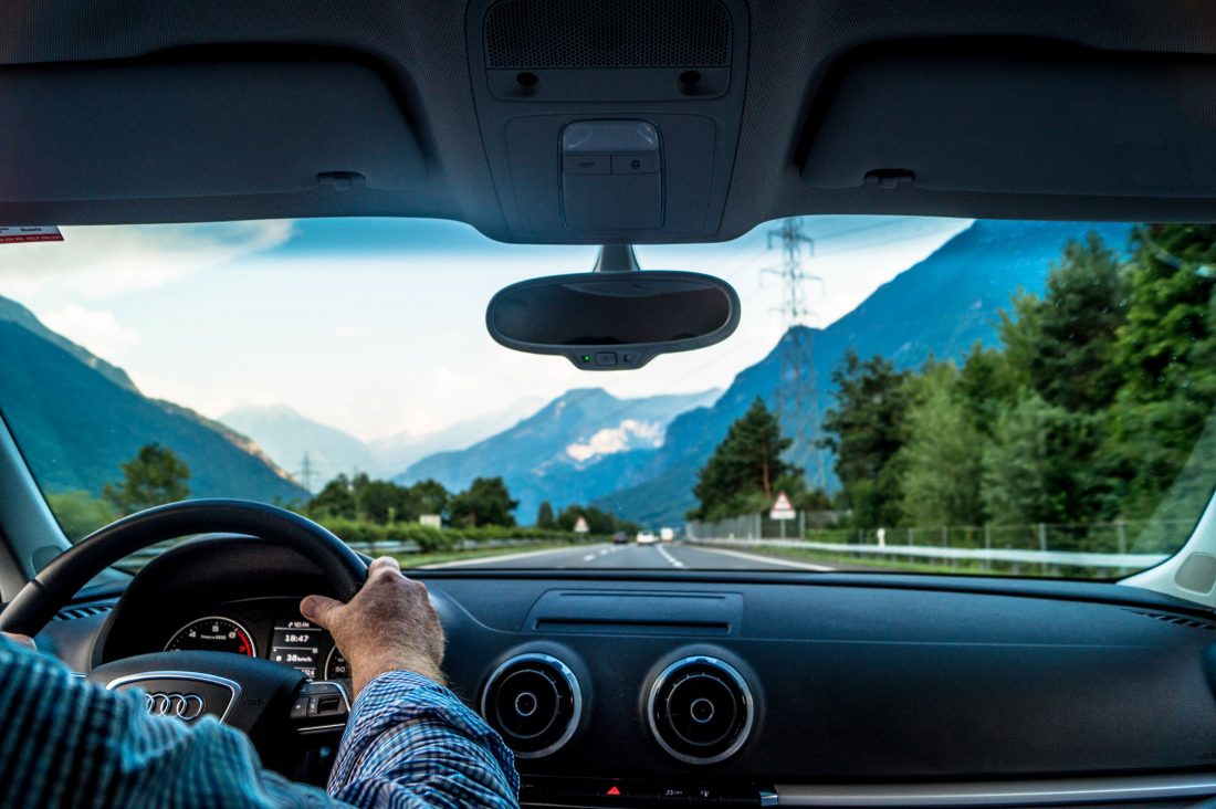 Free stock image of Man Driving Car