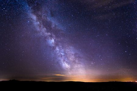 Milky Way Night Sky