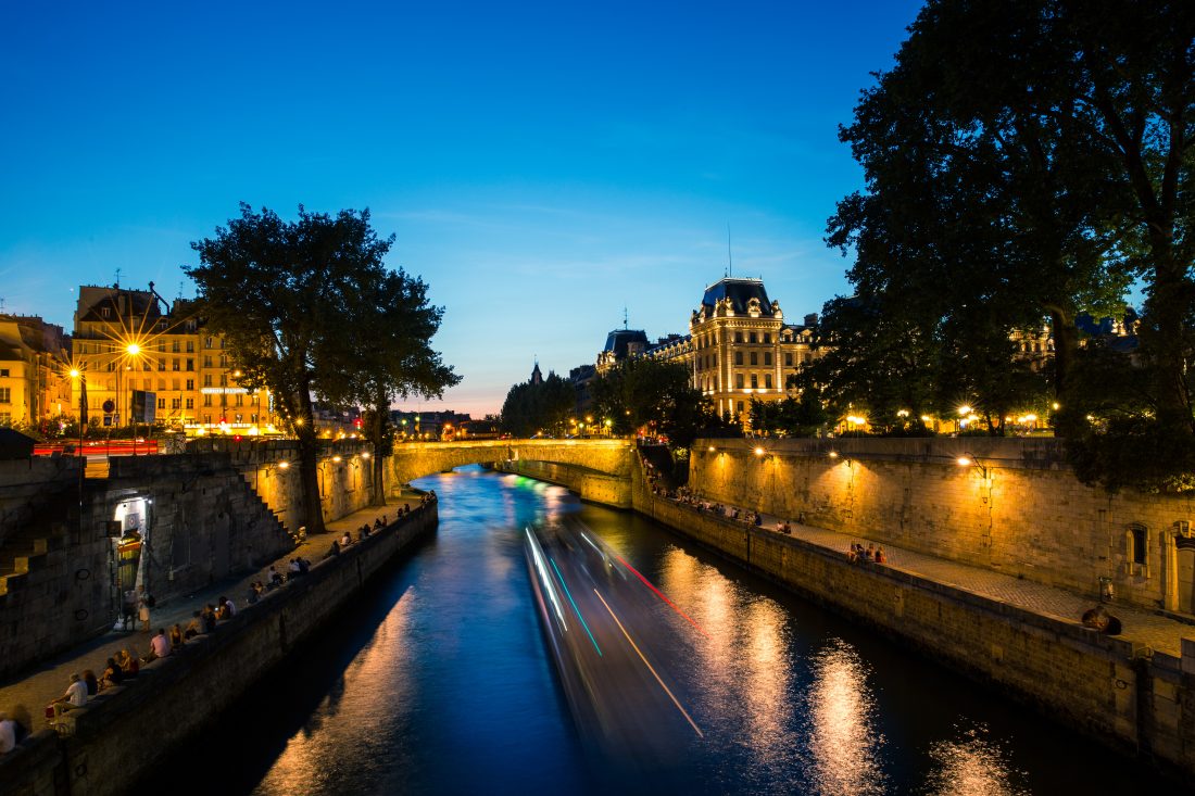 Free stock image of Paris Sunset