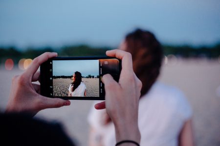 Taking Photo With iPhone