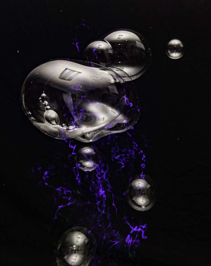 Free stock image of Abstract Bubbles Light