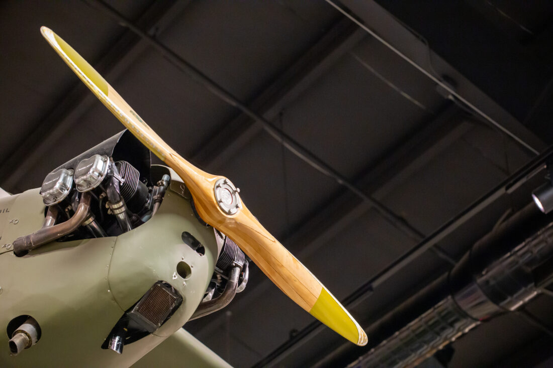 Free stock image of Airplane Propeller Old
